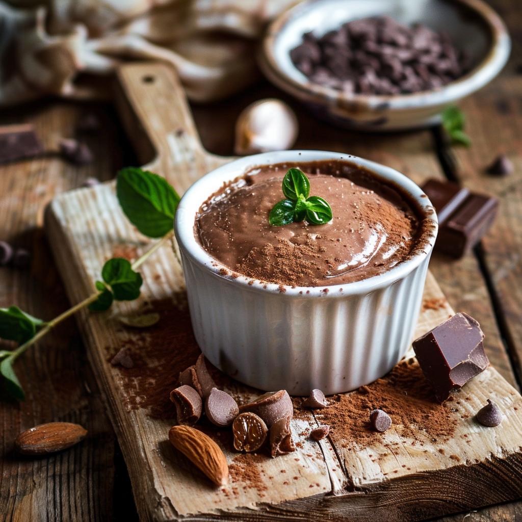 Mousse au chocolat légère, facile et réconfortante