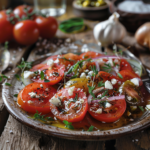 Salade Grecque Tomate Concombre Feta : Fraîcheur et Simplicité à la Grecque