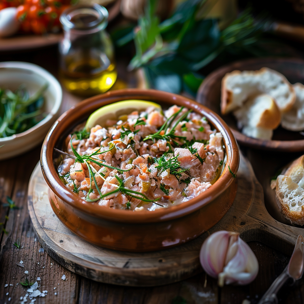 Rillettes de saumon : le délice facile de Mamie Julia